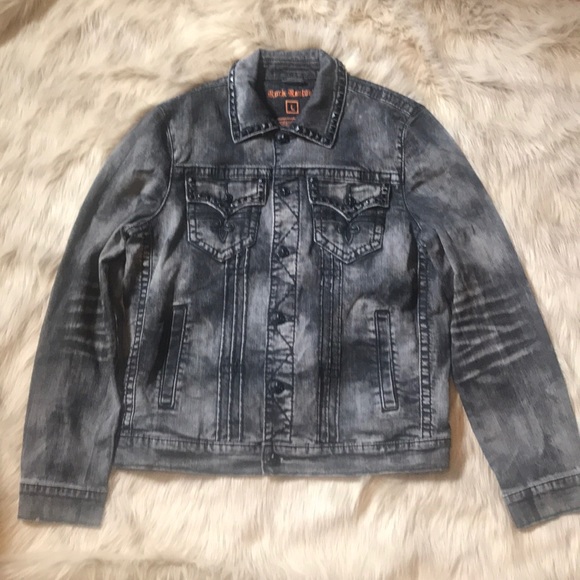 black rock revival jean jacket